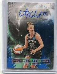 Courtney Vandersloot [Blue] #OA-CVS Basketball Cards 2023 Panini Origins WNBA Autographs Prices