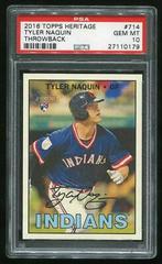 Tyler Naquin [Throwback] #714 Baseball Cards 2016 Topps Heritage Prices