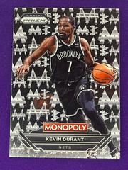 Kevin Durant #M3 Basketball Cards 2022 Panini Prizm Monopoly Money White Prices