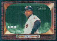 Barry Bonds #348 Baseball Cards 2004 Bowman Heritage Prices
