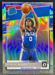 Tyrese Maxey [Holo] Basketball Cards 2020 Panini Donruss Optic Prices