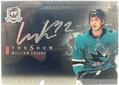 William Eklund [Autograph] #SB-38 Hockey Cards 2021 Upper Deck The Cup Show Black Prices