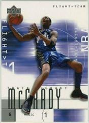 Tracy McGrady #43 Basketball Cards 2001 Upper Deck Flight Team Prices