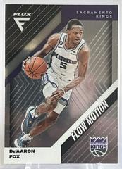 De'Aaron Fox #3 Basketball Cards 2022 Panini Flux Flow Motion Prices
