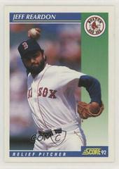 Jeff Reardon #58 Baseball Cards 1992 Score Prices
