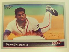 Deion Sanders Baseball Cards 1992 Leaf Prices