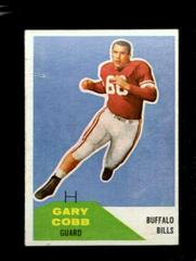 Gary Cobb #37 Football Cards 1960 Fleer Prices