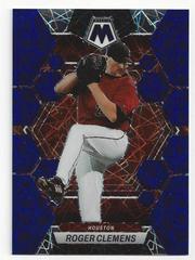 Roger Clemens [Blue Velocity] #4 Baseball Cards 2023 Panini Chronicles Mosaic Prices