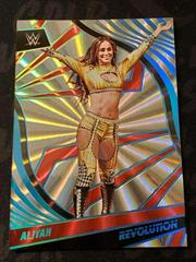 Aliyah [Sunburst] #74 Wrestling Cards 2022 Panini Revolution WWE Prices