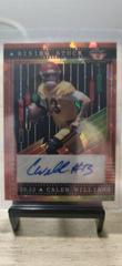 Caleb Williams [Crystal Orange ] #RS-CW1 Football Cards 2022 Leaf Valiant Autographs Rising Stock Prices