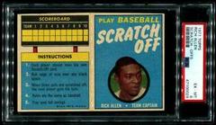 Rich Allen Baseball Cards 1971 Topps Scratch Offs Prices