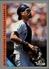 Benito Santiago #523 Baseball Cards 1993 Fleer Prices