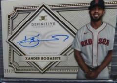 Xander Bogaerts #DCA-XB Baseball Cards 2022 Topps Definitive Autograph Collection Prices