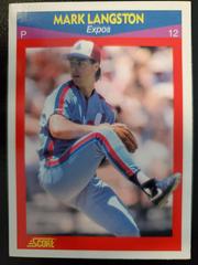 Mark Langston #96 Baseball Cards 1990 Score Superstars Prices