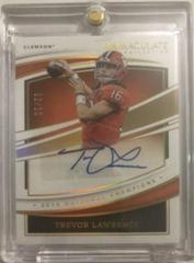 Trevor Lawrence [Gold] #IC-TLA Football Cards 2022 Panini Immaculate Collegiate Champions Autographs Prices