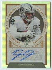 Josh Jacobs [Signature] #215 Football Cards 2019 Panini Chronicles Legacy Prices