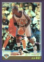Glen Rice Basketball Cards 2000 Topps Chrome Prices
