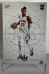 Jaden Ivey [Violet] #8 Basketball Cards 2022 Panini Court Kings Works in Progress Prices