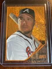 Chipper Jones [Orange Hot Foil] #86 Baseball Cards 2021 Topps Archives Prices