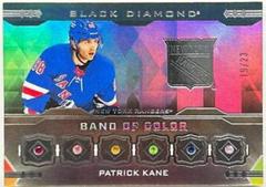 Patrick Kane #BC-PK Hockey Cards 2023 Upper Deck Black Diamond Band of Color Prices