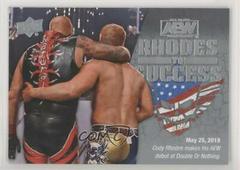 Cody Rhodes [Silver] Wrestling Cards 2021 Upper Deck AEW Rhodes to Success Prices