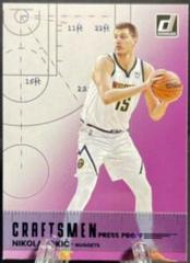 Nikola Jokic [Press Proof] #5 Basketball Cards 2022 Panini Donruss Craftsmen Prices