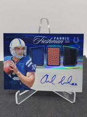 Andrew Luck [Jersey Autograph Mirror Blue] Football Cards 2012 Panini Certified Prices