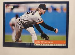 Mike Henneman #117 Baseball Cards 1994 Score Prices