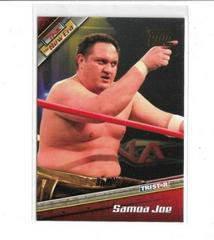 Samoa Joe [Gold] Wrestling Cards 2010 TriStar TNA New Era Prices