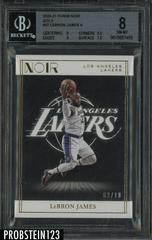 LeBron James [Gold] #107 Basketball Cards 2020 Panini Noir Prices