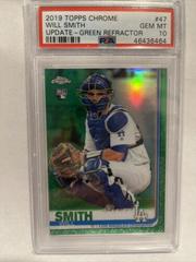 Will Smith [Green Refractor] #47 Baseball Cards 2019 Topps Chrome Update Prices