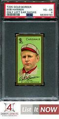 Bob Harmon [Only Left Ear Shows] Baseball Cards 1911 T205 Gold Border Prices