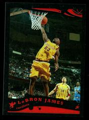 LeBron James [Black Refractor] #102 Basketball Cards 2005 Topps Chrome Prices
