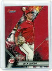 Nick Senzel [Red Refractor] #12 Baseball Cards 2019 Bowman's Best Prices