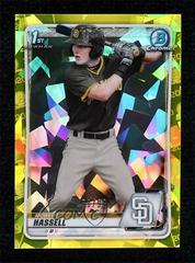 Robert Hassell [Yellow] #BD-39 Baseball Cards 2020 Bowman Draft Sapphire Prices