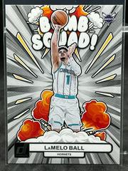 LaMelo Ball #13 Basketball Cards 2023 Panini Donruss Bomb Squad Prices