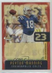 Peyton Manning #FM23 Football Cards 2005 Topps Finest Manning Moments Prices
