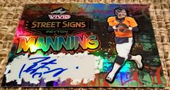 Peyton Manning #SS-PM1 Football Cards 2023 Leaf Vivid Autographs Street Signs Prices