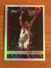 Toni Kukoc Refractor Basketball Cards 1997 Topps Chrome Prices