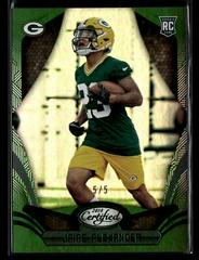Jaire Alexander [Green] Football Cards 2018 Panini Certified Prices