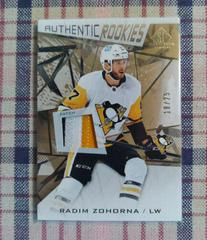 Radim Zohorna [Gold Fragment] #168 Hockey Cards 2021 SP Game Used Prices