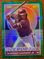 Vladimir Guerrero Jr. [Green] #12 Baseball Cards 2021 Panini Chronicles Overdrive Prices