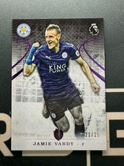 Jamie Vardy [Purple] #1 Soccer Cards 2016 Topps Premier Gold Prices