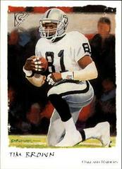 Tim Brown #32 Football Cards 2002 Topps Gallery Prices