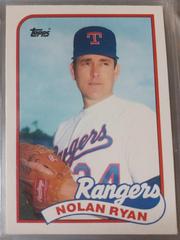 Nolan Ryan #106T Baseball Cards 1989 Topps Traded Tiffany Prices