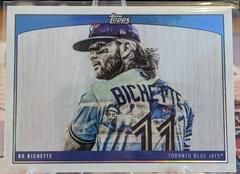 Bo Bichette [Blue Rainbow Foil] #13 Baseball Cards 2022 Topps X Lauren Taylor Prices