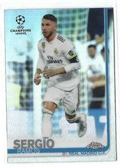Sergio Ramos [Refractor] Soccer Cards 2018 Topps Chrome UEFA Champions League Prices