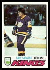 Gary Sargent Hockey Cards 1977 Topps Prices