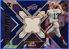 Jim Kelly [Blue] #SS-7 Football Cards 2022 Panini XR Summit Swatches Prices