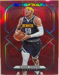 Aaron Gordon [Red] #33 Basketball Cards 2020 Panini Obsidian Prices